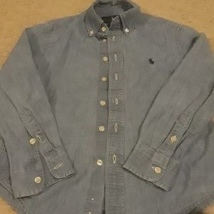 SOLD*** Ralph Lauren Long Sleeve Denim Boys Shirt.